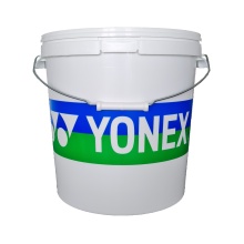 Yonex Ball Hopper Plastic (for up to 72 tennis balls) empty white - 1 bucket